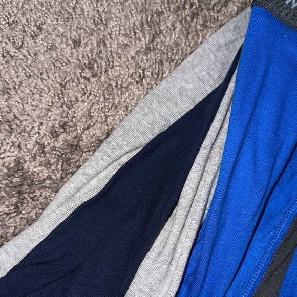 Fruit of the Loom Men's Blue and Black Boxer Briefs 5PK - Picture 4 of 5